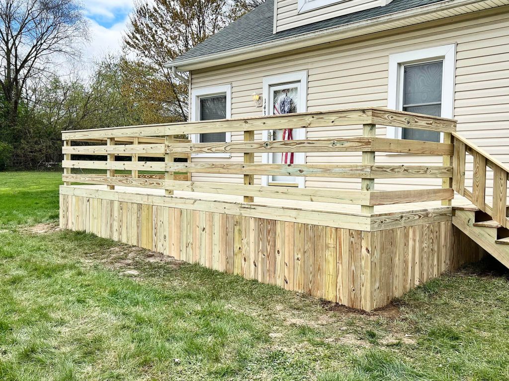 Agape Decks Fences Louisville KY Wood Decks New Albany Indiana Contractor 7